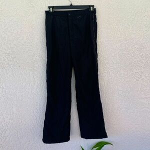 Obermeyer men’s ski pants with side zippers and adjustable waist size S